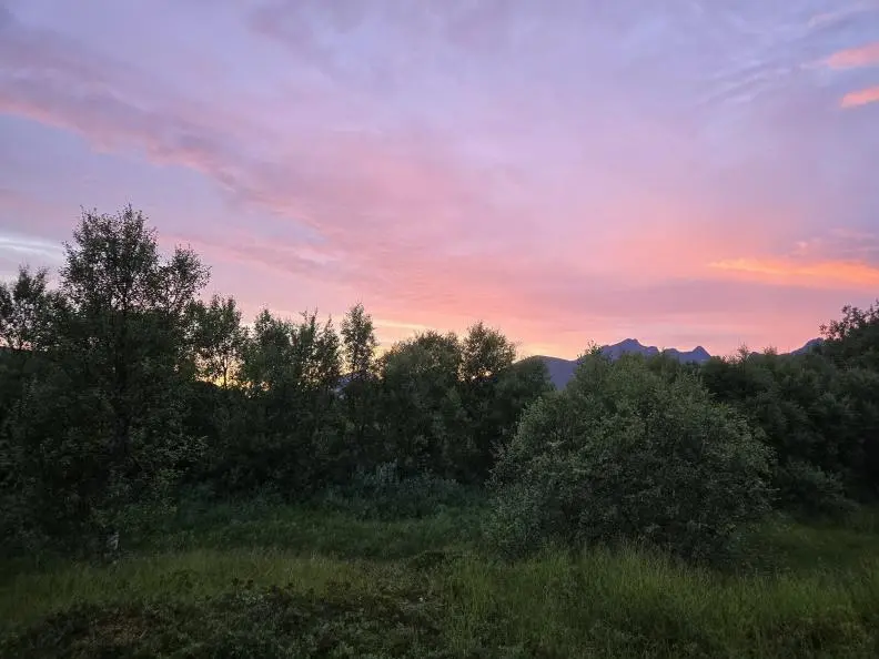 Sonnenuntergang Berge