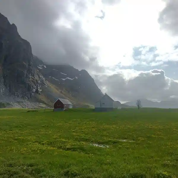 Berglandschaft Flakstad