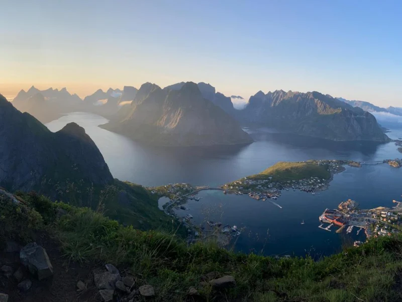 Wanderung Reinebringen und Lofoten Highlights